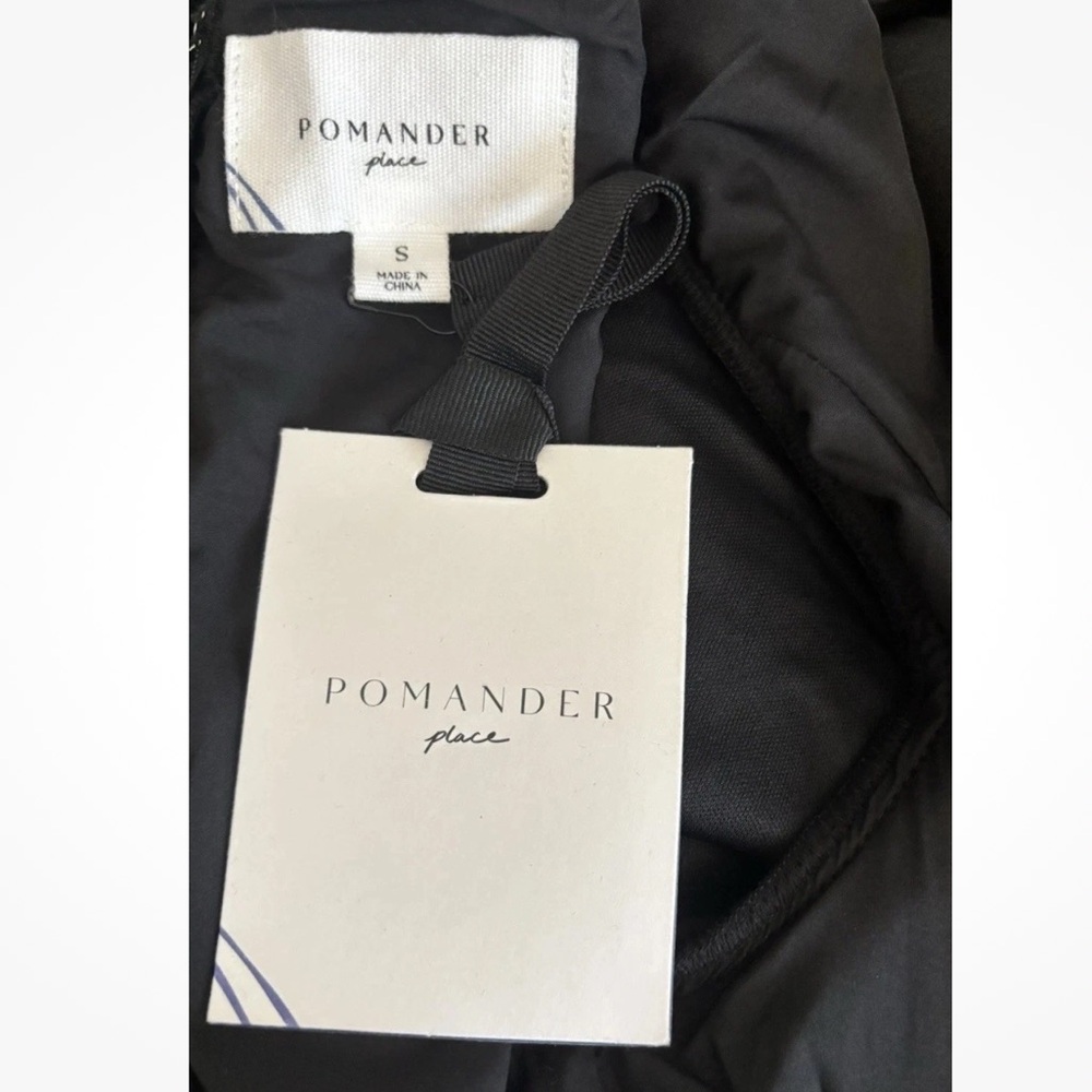 NWT | Tuckernuck Pomander Place Black Velvet Lillith Dress Midi - Picture 10 of 13